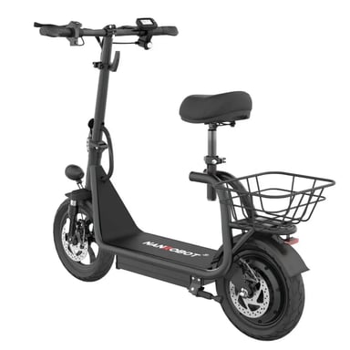 Trottinette Électrique M5 Pro | Moteur 750W | Batterie 48V 10.4Ah | Pneus 12 Pouces | Vitesse Max 25 km/h | Autonomie 40 km | Noir