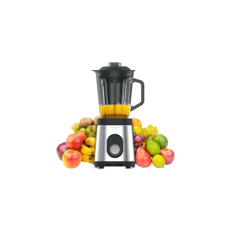Mélangeur À Verre Power 1000 Inox Cecotec