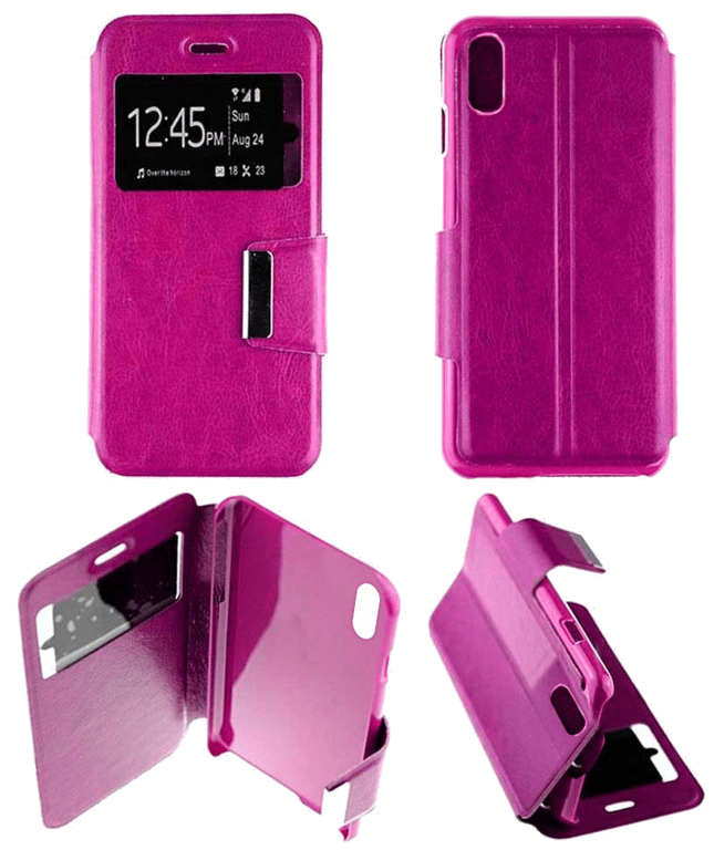 Etui Folio compatible Rose Apple iPhone X iPhone XS