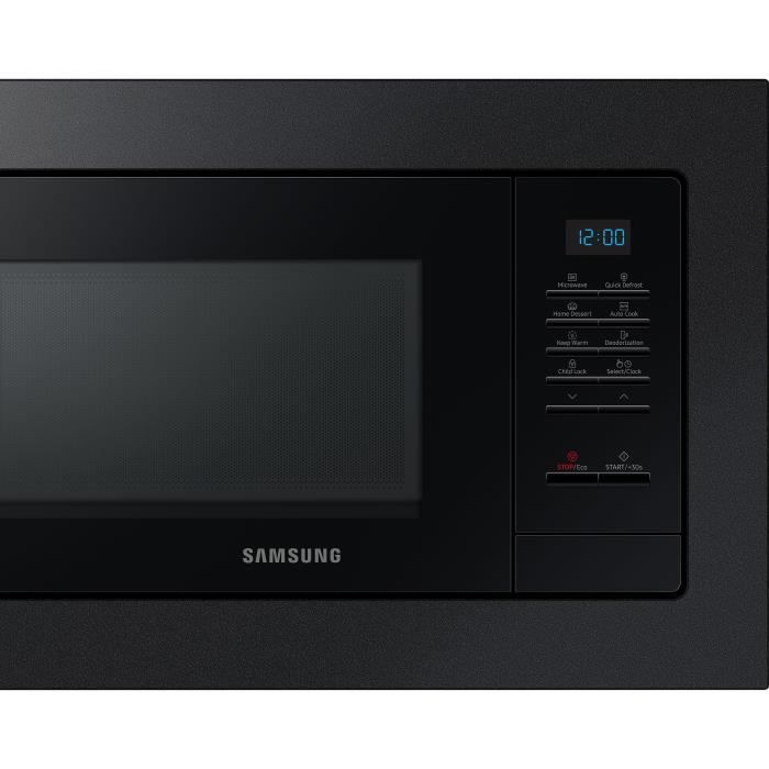 SAMSUNG micro ondes encastrable 20 litres solo MS20A7013AB - vue 8
