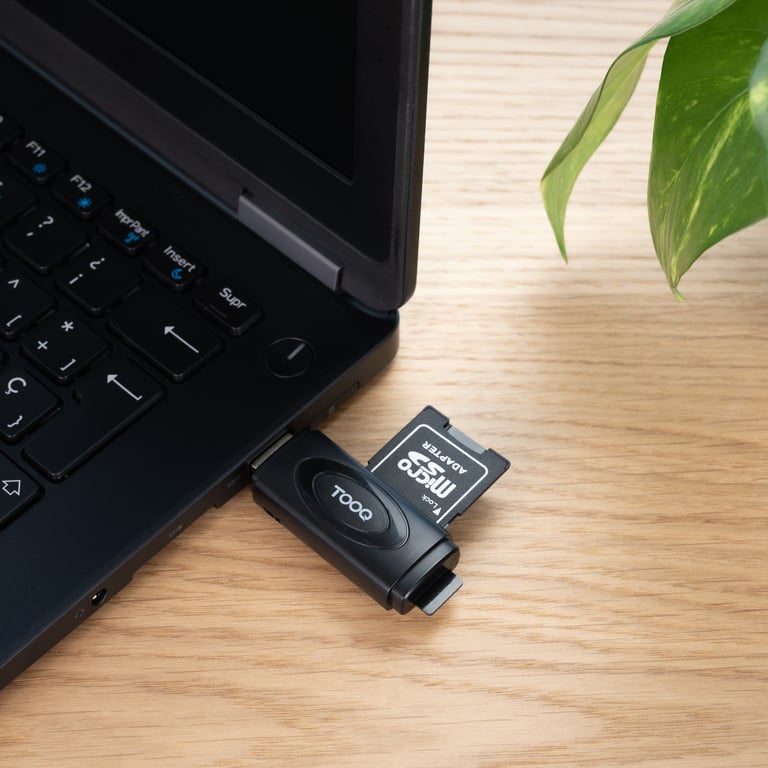 TooQ TQR lecteur de carte mémoire USB 3.2 Gen 1 3.1 Gen 1 Type A Neuf - vue 2