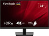 ViewSonic VA3208-4K-HD - Écran LED - 32'' (31.5'' visualisable) - 3840 x 2160 4K @ 60 Hz - VA - 300 cd/m² - 3000:1 - HDR10 - 4 ms - 2xHDMI, DisplayPort