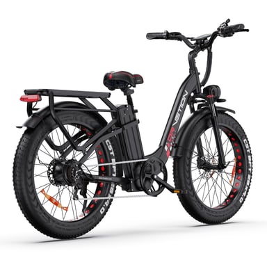 Vélo électrique urbain DRVETION CTR26, batterie 48 V 20 Ah, pneus CST 26'' x 4,0'', Shimano 7 vitesses