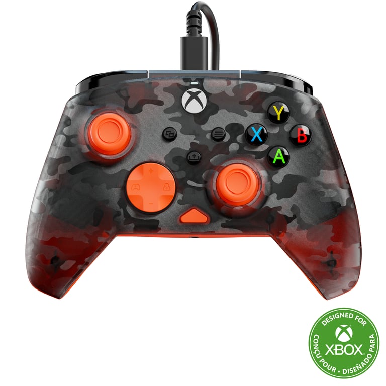 Turtle Beach Rematch Core – Camouflage noir fantôme/orange - Neuf