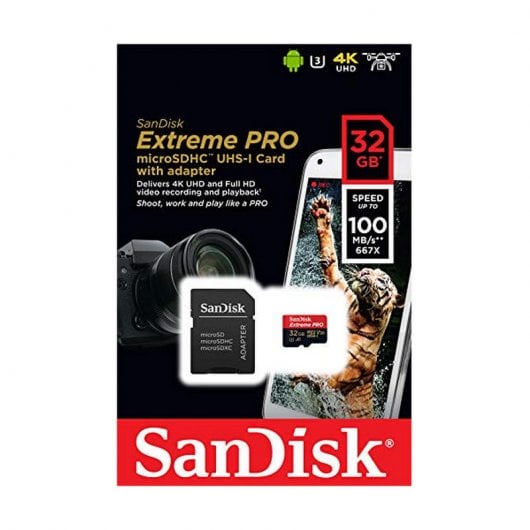 SanDisk Extreme Pro microSDHC - vue 5