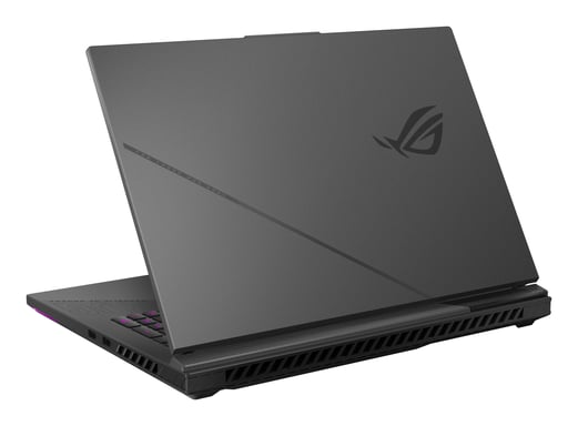 ASUS ROG Strix G18 G814PP-S8014W AMD Ryzen™ 9 8940HX Portátil 45,7 cm (18'') WUXGA 32 GB DDR5-SDRAM 1 TB SSD NVIDIA GeForce RTX 5070 Wi-Fi 6E (802.11ax) Windows 11 Home Alemán Negro, Gris