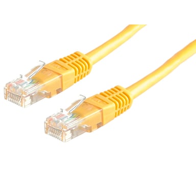 VALUE Cavo Cat.6 UTP giallo 0,5m