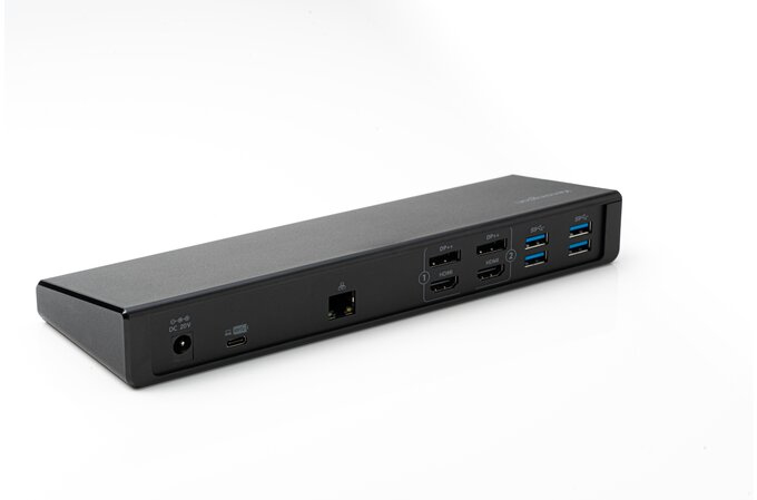 Kensington SD4750P Station d'accueil USB C & USB A avec 2 sorties 4K chargeur PD DP&HDMI WinMacChrome Neuf - vue 3