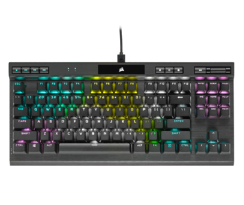 Corsair K70 RGB TKL USB Tastiera QWERTY francese nera