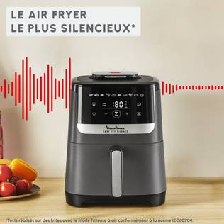 Friteuse Airfryer Sans Huile Easy Fry Silence Ez551hf0 Moulinex - vue 7