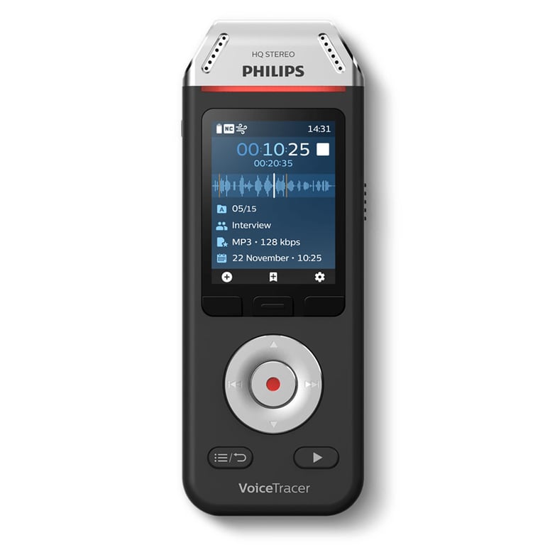 Dictaphone Voice Tracer DVT2110 - vue 2
