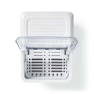 Machine à Glaçon 1,5L Jusqu'à 12 kg de Glaçons Par Jour Blanc