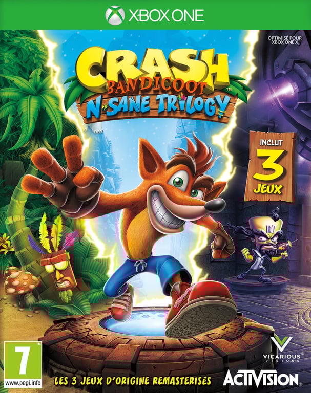 Crash Bandicoot N.Sane Trilogy - vue 3