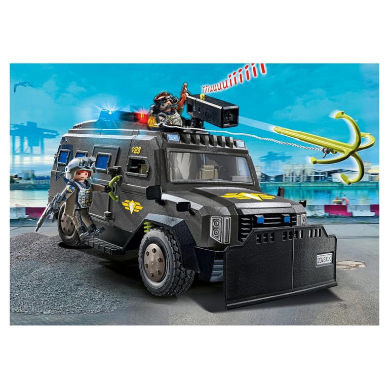 Véhicule D'intervention Des Forces Spéciales Playmobil La Boîte - vue 6
