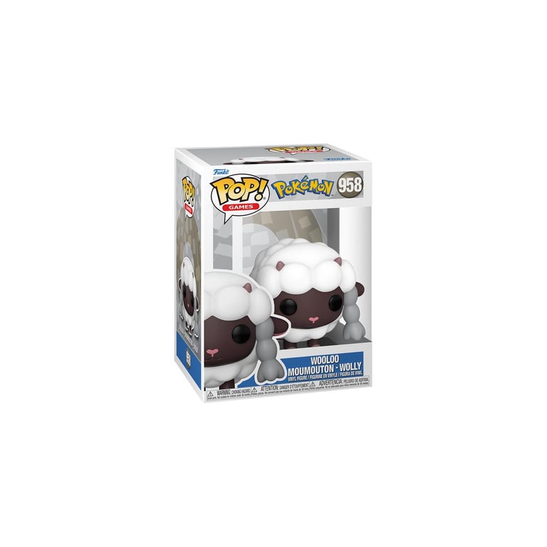 Funko Figurine POP Pokémon Wooloo - vue 3