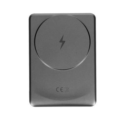 Batterie Externe MagSafe 5000mAh Fine Recharge Sans Fil MagSafe et QI Gris