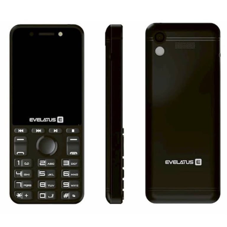 Evelatus Tron Slim Button Téléphone portable avec double caméra radio SIM et lampe de poche longue durée de vie de la batterie Neuf - vue 3