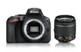 Nikon D5600 + AF-P DX 18-55mm VR + 8GB SD Juego de cámara SLR 24,2 MP CMOS 6000 x 4000 Pixeles Negro