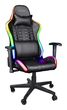 Trust GXT 716 Rizza Siège de jeu universel Chaise avec assise rembourrée Noir