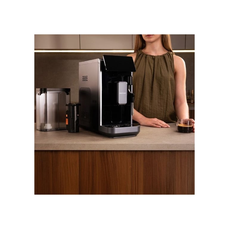 Machine à café broyeur automatique Cecotec Cremmaet Lungo Steam 19 bars 5 boissons Noir - Neuf