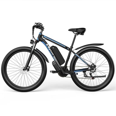 VéLo Électrique E8 | Vitesse Max 48 km/h | Autonomie 60 km | Moteur 750W | Batterie 48V 17.5Ah | Pneus 29 Pouces | Noir
