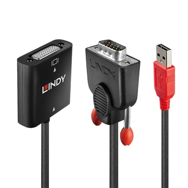Lindy Cble de conversion VGA vers DVI-D - Neuf