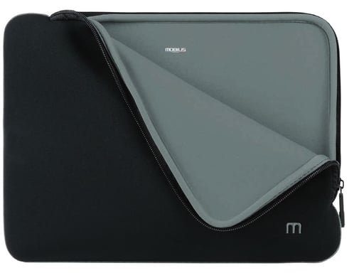 Mobilis Skin sacoche d'ordinateurs portables 35,6 cm (14'') Housse Noir, Gris
