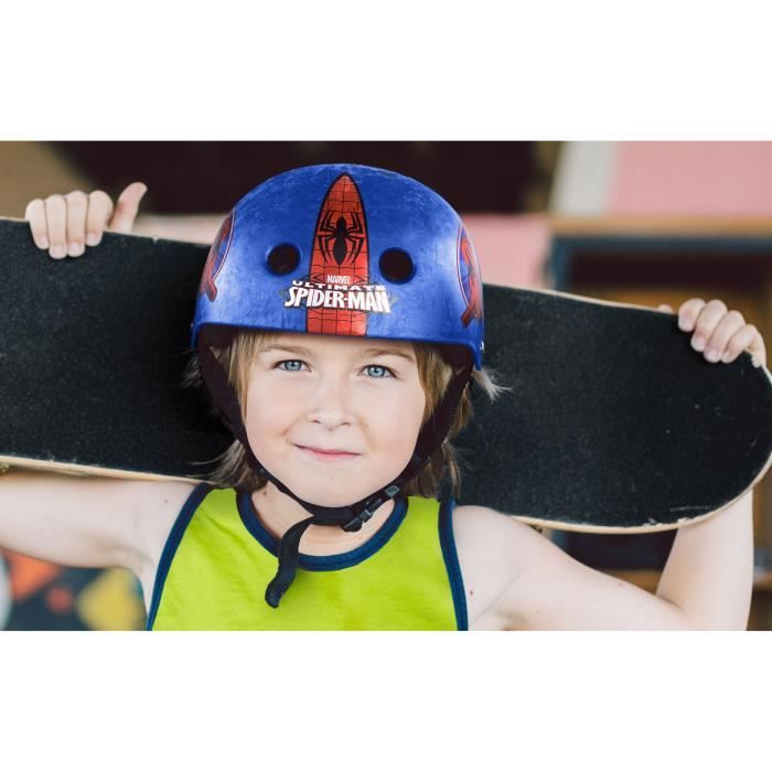 Casque Skate Spiderman Stamp – Taille 54-60 cm, Protection Optimale - vue 2