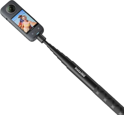Insta360 Invisible Selfie Stick (X4, X3, & GO3) palo para autofotos Cámara Negro