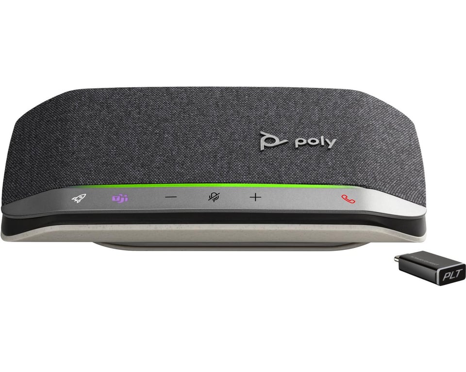 Haut-Parleur Poly Sync 20-M – Bluetooth, USB-C, Certifié Microsoft Teams - vue 5
