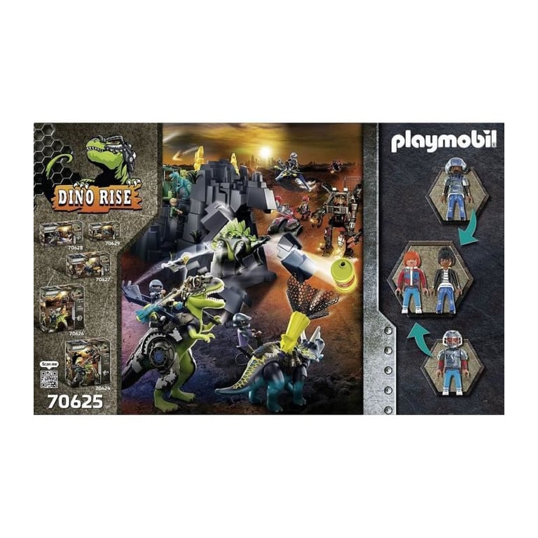 Spinosaure Et Combattants 70625 Playmobil La Boite - vue 2