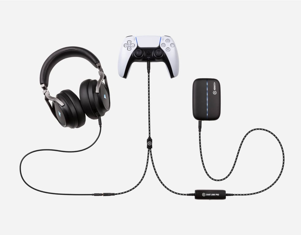 Elgato Chat Link Pro câble audio 2 5 3 5mm 2 x 3.5mm Neuf - vue 2