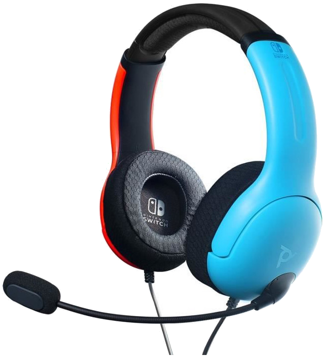 Casque PDP LVL40 Bleu / Rouge pour Switch