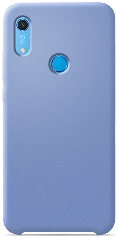 Coque silicone unie compatible Soft Touch Bleu ciel Huawei Y6S