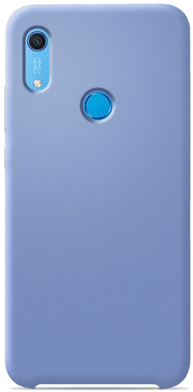 Coque silicone unie compatible Soft Touch Bleu ciel Huawei Y6S