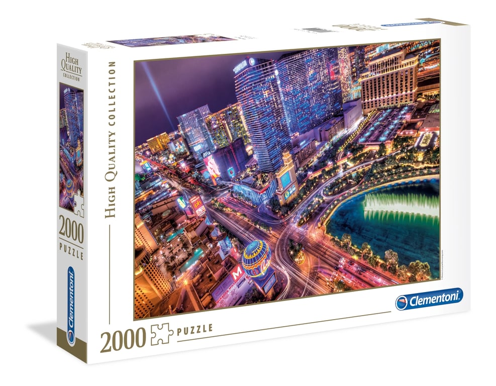 Clementoni Puzzle 2000 Pieces - Las Vegas - vue 4