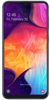 Galaxy A50 (2019) 128 Go, Noir, débloqué