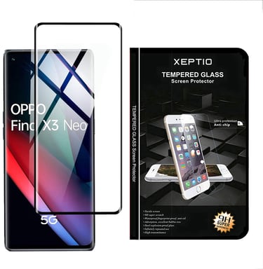 OPPO Find X3 Neo 5G vitre protection écran noir