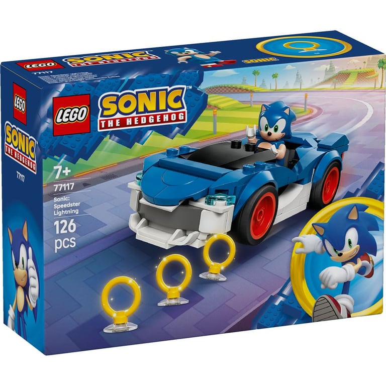 LEGO® Sonic 77117 Sonic : le bolide ultra rapide - vue 3