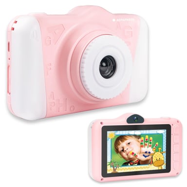 AGFA PHOTO Realikids Cam 2 - Appareil Photo Enfant, Mode Selfie, Photo & Vidéo, Écran LCD 3,5'', Filtres Photo, Batterie Lithium