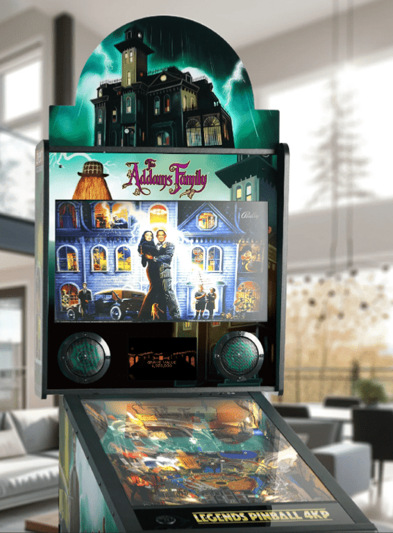 Legends Pinball AtGames - Flipper 4K - Famille Addams