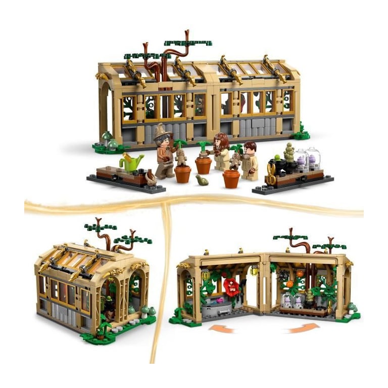 LEGO Harry Potter Le château de Poudlard : le cours de botanique 76445 - vue 6