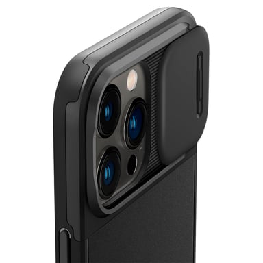 Spigen Optik Armor guscio protettivo per telefoni cellulari 17 cm (6,69'') Cover Nero Apple iPhone 14 Pro Max