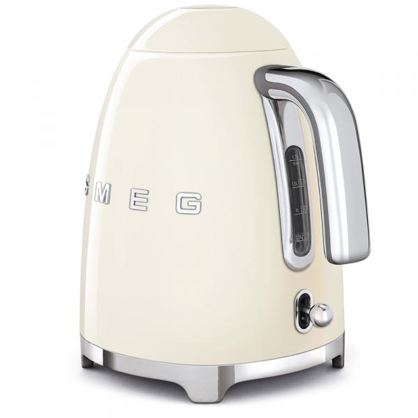 Bouilloire Électrique SMEG KLF03CREU – 1,7L, 2400W, Crème, Filtre Anti-Calcaire - vue 10
