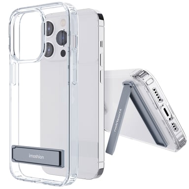 imoshion Coque Stand pour Apple iPhone 13 Pro - Transparent