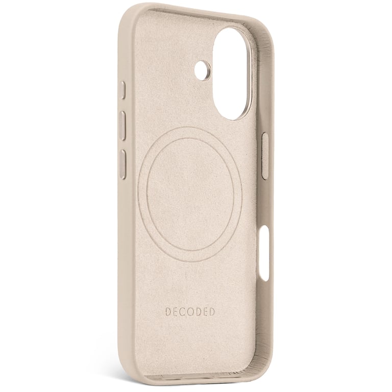 DECODED Coque en cuir pour iPhone 16 - vue 3