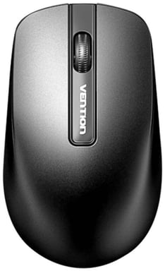Ratón inalámbrico Vention KTBB0 USB 2.4 GHz 1200 dpi - 3 botones - Uso ambidiestro - Negro