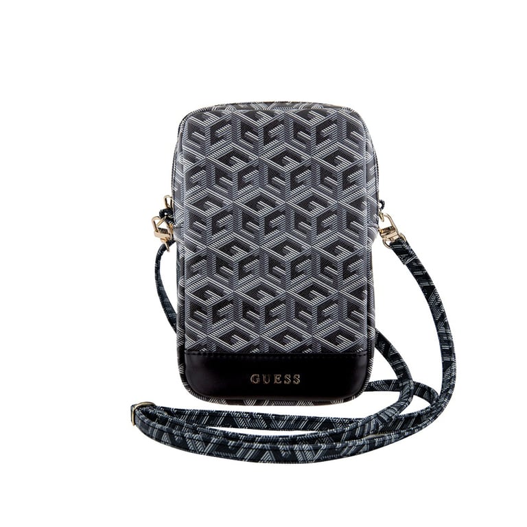 Guess Zip GCube Bottom Stripe - Sac pour téléphone