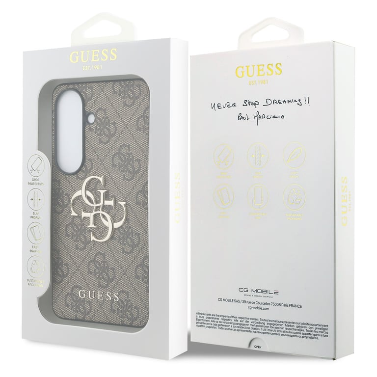 Coque Guess Hardcase 4G Big Metal Logo pour Samsung Galaxy S26 Plus - vue 7