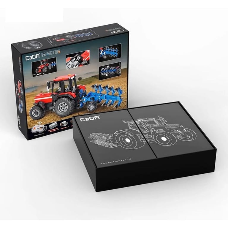 CADA Master Jeu de construction Tracteur agricole Échelle 1:17 1675 pièces Dès Radiocommandé - vue 4